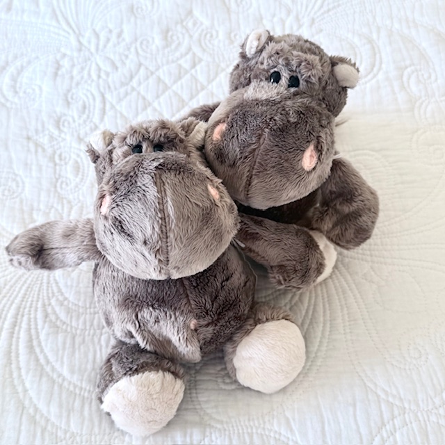 CUTE LITTLE BABY HIPPO PLUSH TOY 23CM