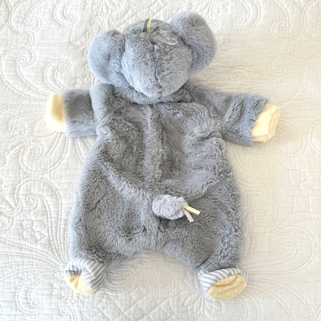 JOEY GRAY ELEPHANT SCHLUMPIE PLUSH TOY - Image 3