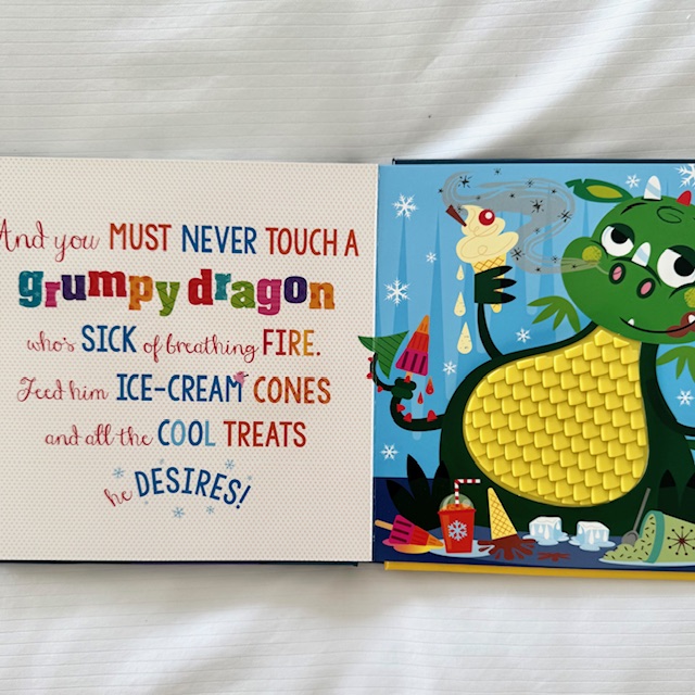 NEVER TOUCH A 'GRUMPY UNICORN!' HARDCOVER BOOK - Image 3